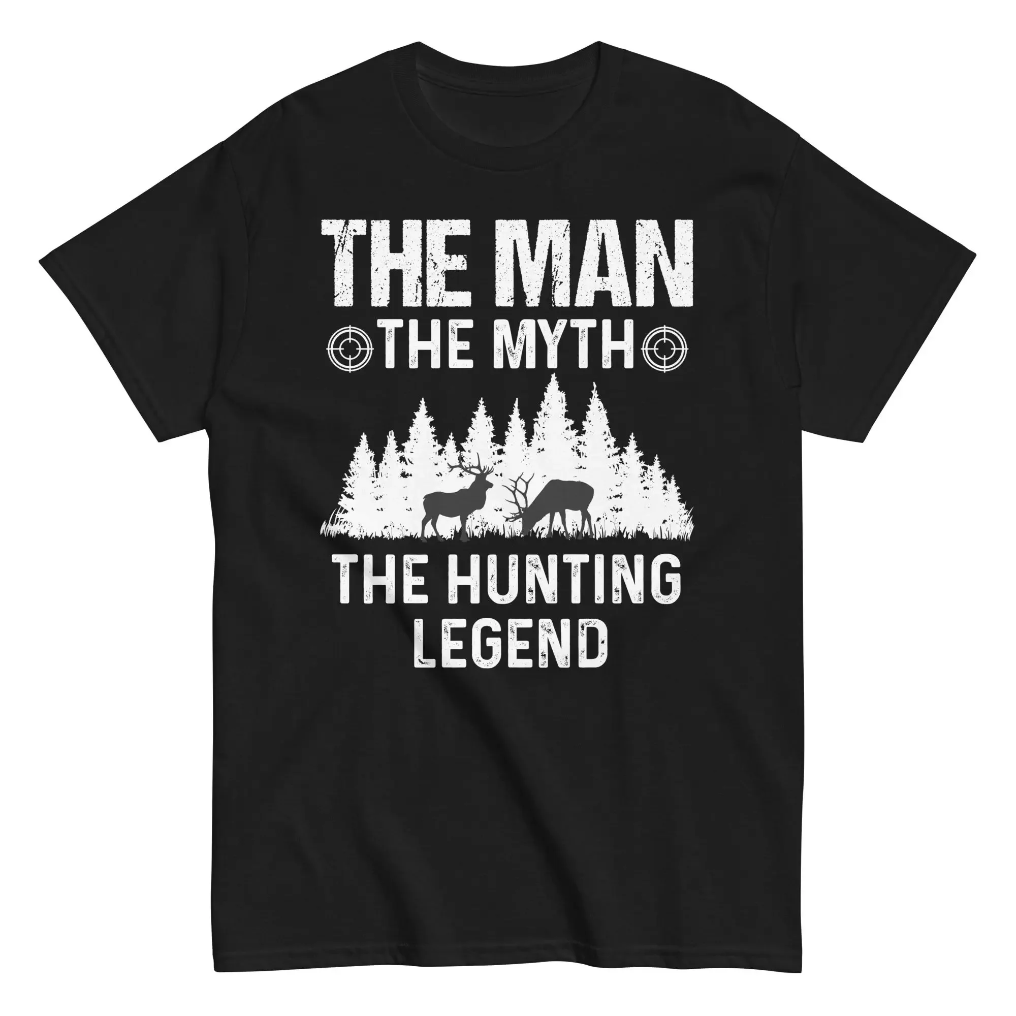 Wildman Hunting & Outdoor Photos - The Hunting Legend T-Shirt Hirsch Wildschwein