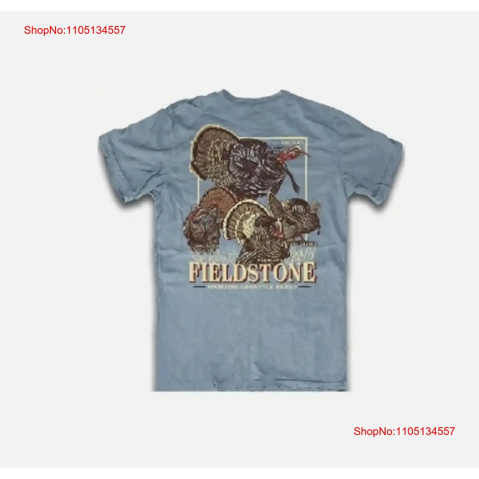 Wildman Hunting & Outdoor Photos - Fieldstone Türkei Jagd-T-Shirt Grand Slam Wild
