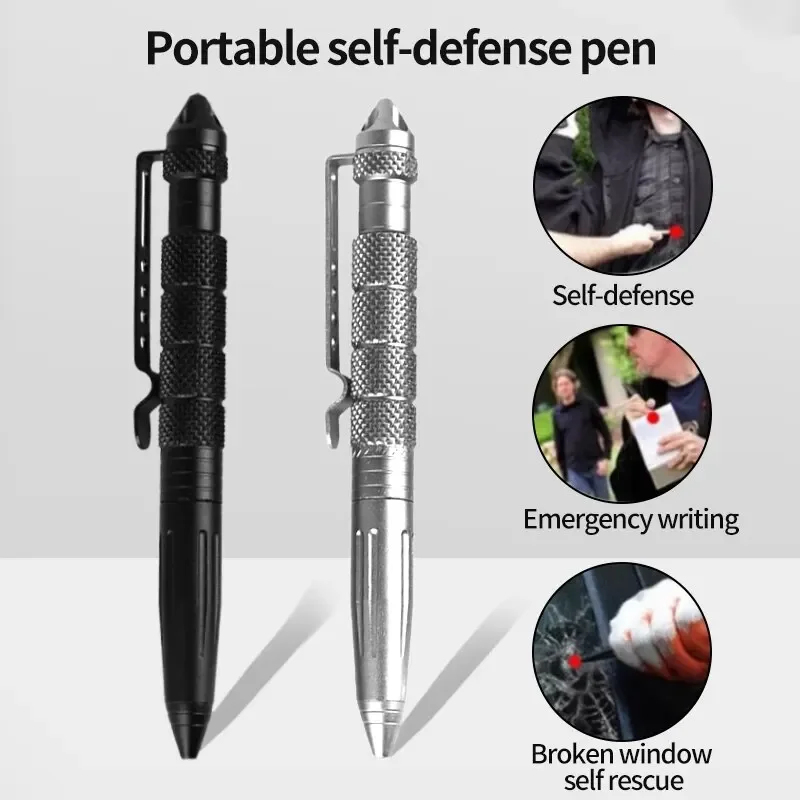 Tactical Pen Tool - Multifunktionaler Taktischer Stift Wolframstahl Glasbrecher Outdoor-Überlebenswerkzeug