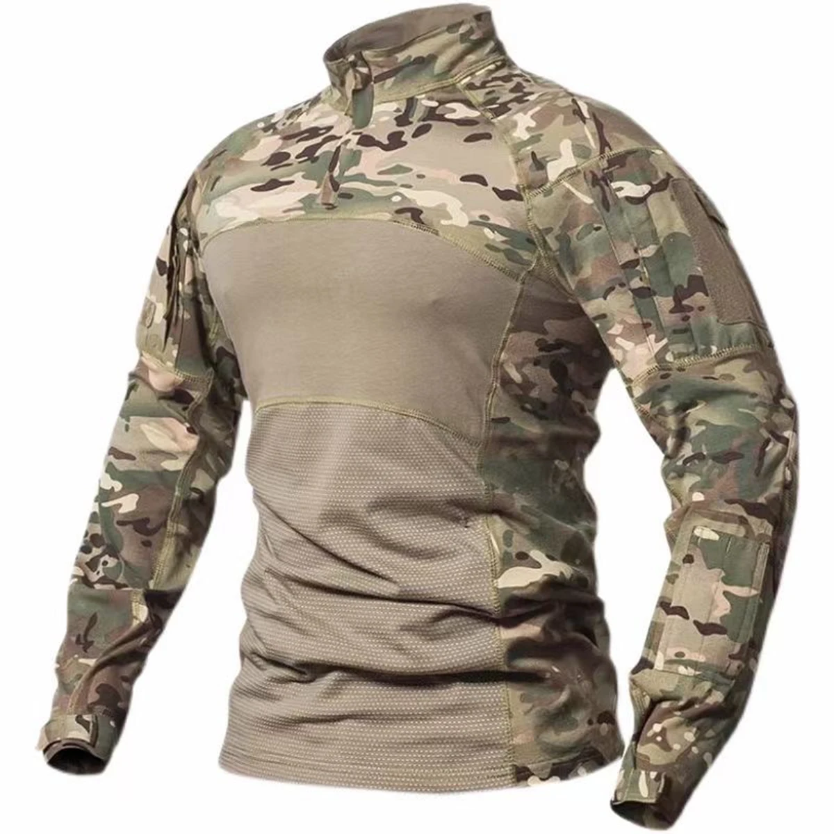 Hunting Outdoor Clothing - Taktische Hemden Herren Langarm Combat Shirt