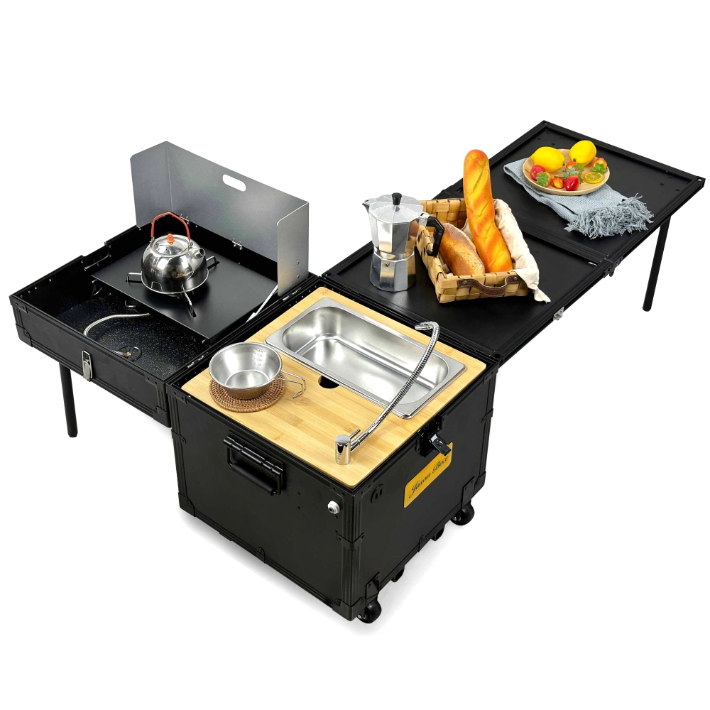 Outdoor Hunting Kitchen - Camping Outdoor Tragbare Mobile Küche Auto