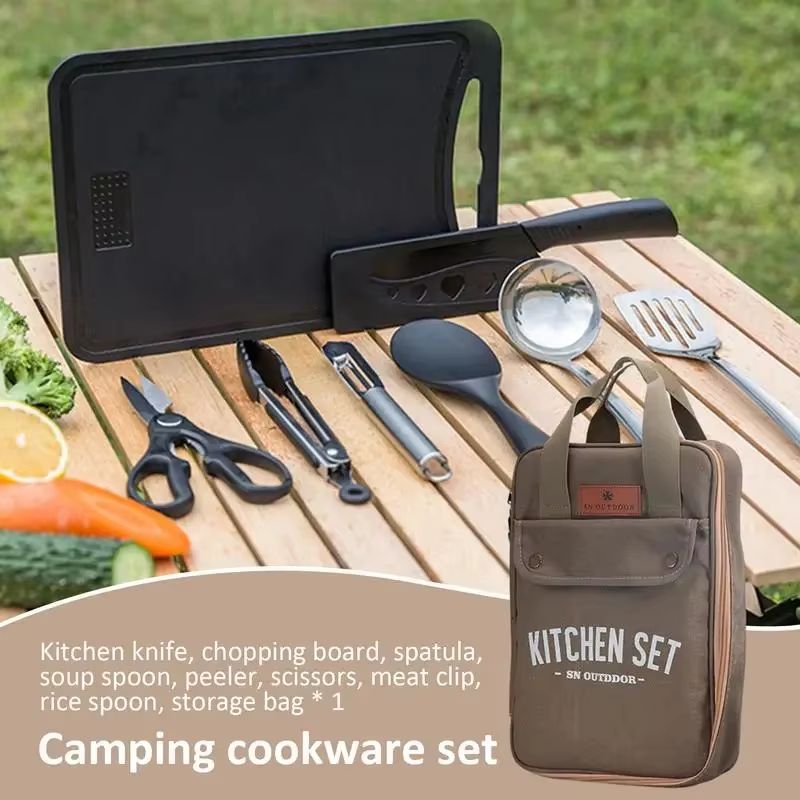 8-teiliges Camping-Kochgeschir – Outdoor Hunting Kitchen Bewertung und Preis