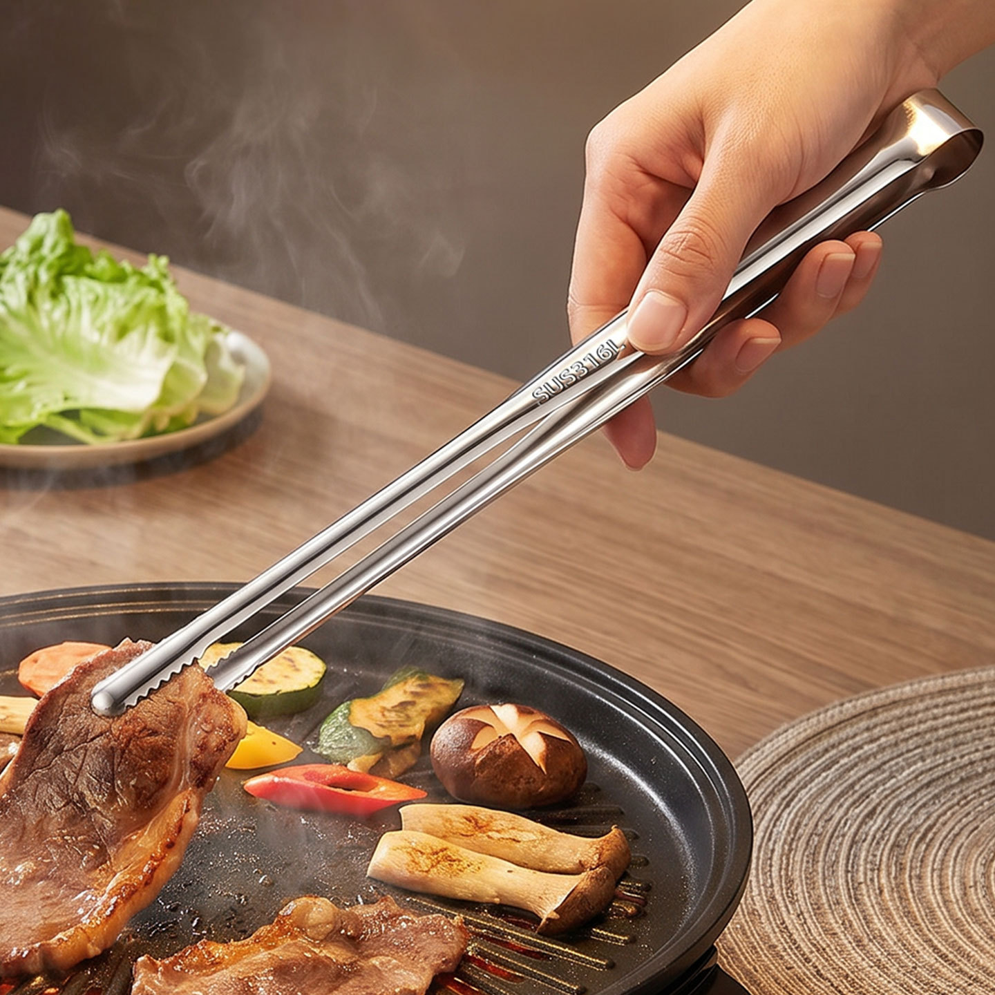 Grillzange, Fleischzange, Küch – Outdoor Hunting Kitchen Bewertung und Preis
