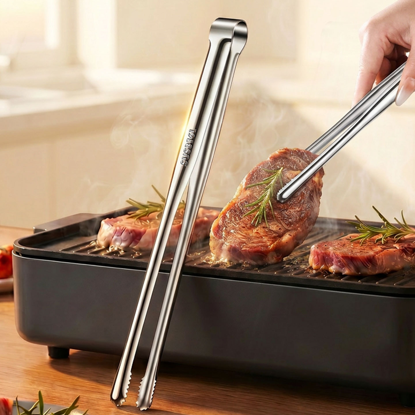 Grillzange, Fleischzange, Küch – Outdoor Hunting Kitchen Bewertung und Preis