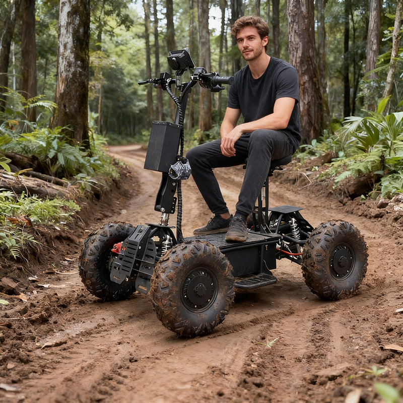 60V Offroad-Elektro-Vierrad-Sc – Outdoor Hunting Vehicle Bewertung und Preis