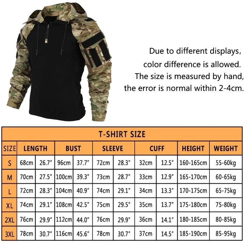 Camo Combat T-Shirt mit Kapuze – Hunting Outdoor Clothing Bewertung und Preis