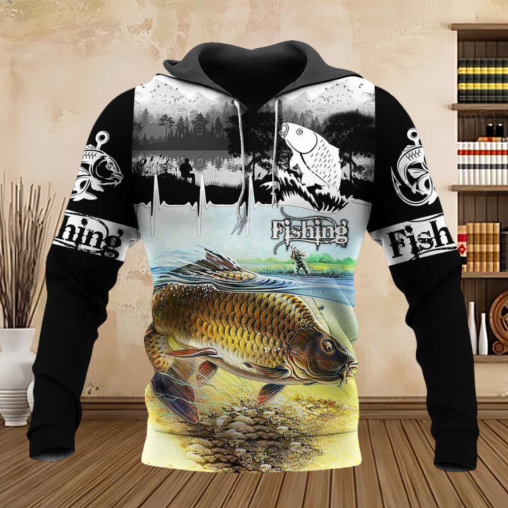 Wildfischerei-Print 3D Casual  – Wildman Hunting & Outdoor Photos Bewertung und Preis