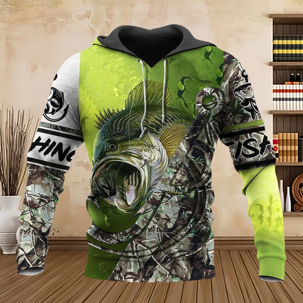 Wildfischerei-Print 3D Casual  – Wildman Hunting & Outdoor Photos Bewertung und Preis